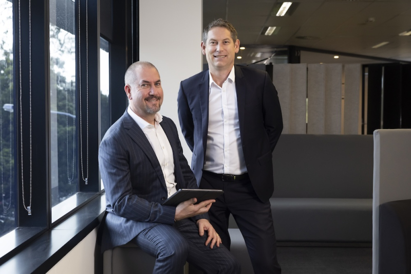 2 commercial finance brokers discussing our Finance Business Partner Services