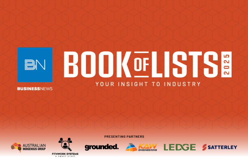 Business News Book Of Lists 2025 Orange Cover Image